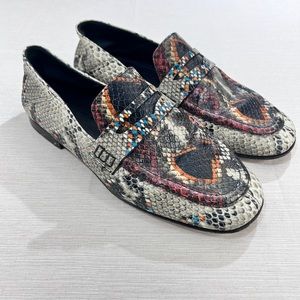 Isabel Marant Fezzy Exotic Loafers 37